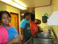 No really, we love doing dishes!